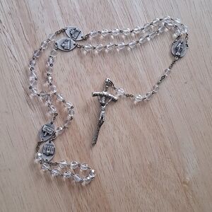 Vintage Sterling Silver Rosary